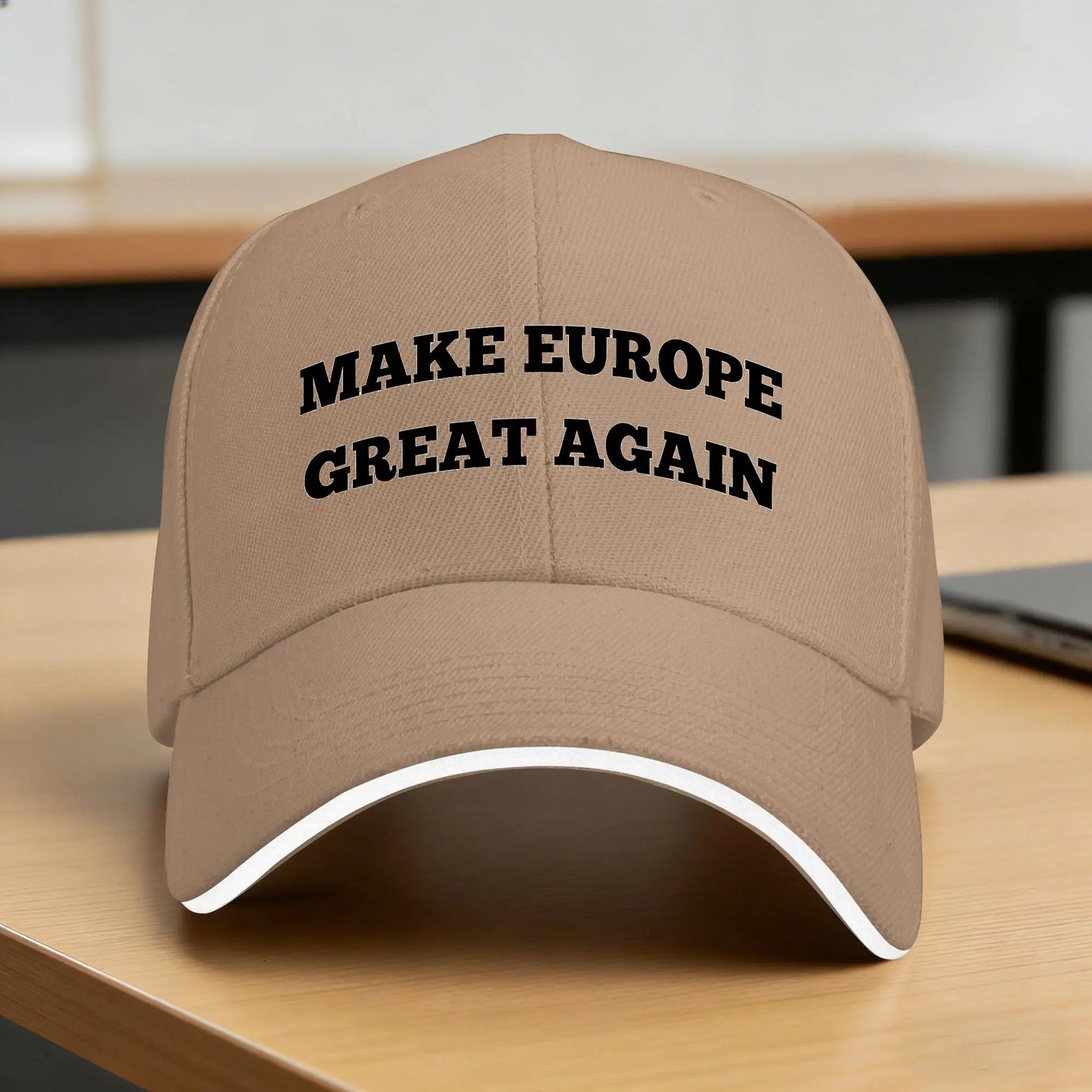 Make Europe Great Again Baseball Cap  Women Men Print Trucker Hat Summer Casual Outdoor Gym Sun Visor Baseball Caps