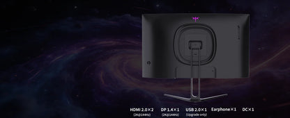 KTC H27S5C 27" Curved Gaming Monitor, 1440P QHD 144Hz 120Hz Monitor 1500R HVA Panel, HDR400, Adaptive Sync, 400nits