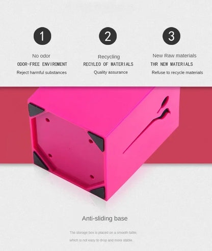 1pcs Hairdressing Scissors Holder Stand Shears Comb Hair Clips Storage Box Salon Hairdresser Scissor Keep Hairdressing Organizer