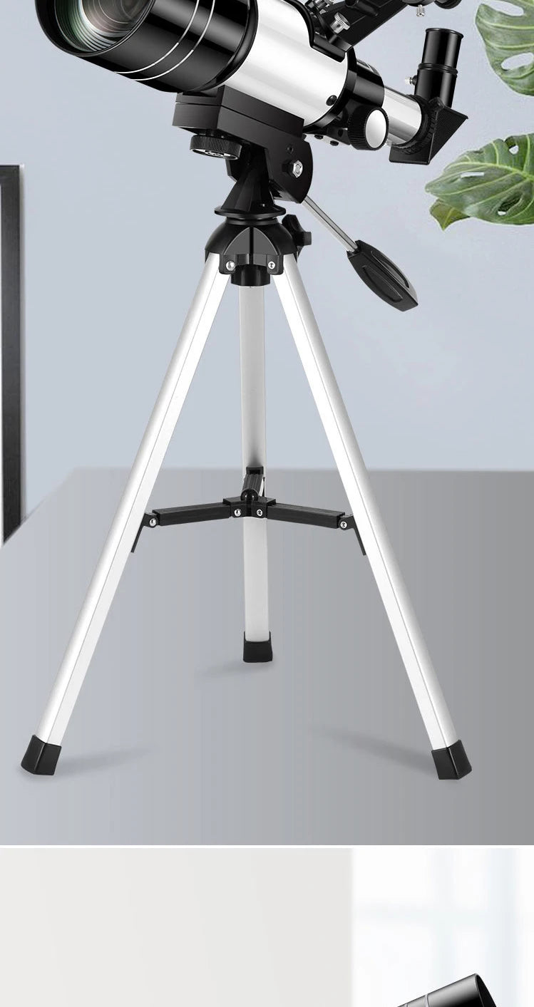 Professional Astronomical Telescope F30070 Monocular 150 Times Zoom HD Night Vision  View Moon Star  AZM70300 Stargazing
