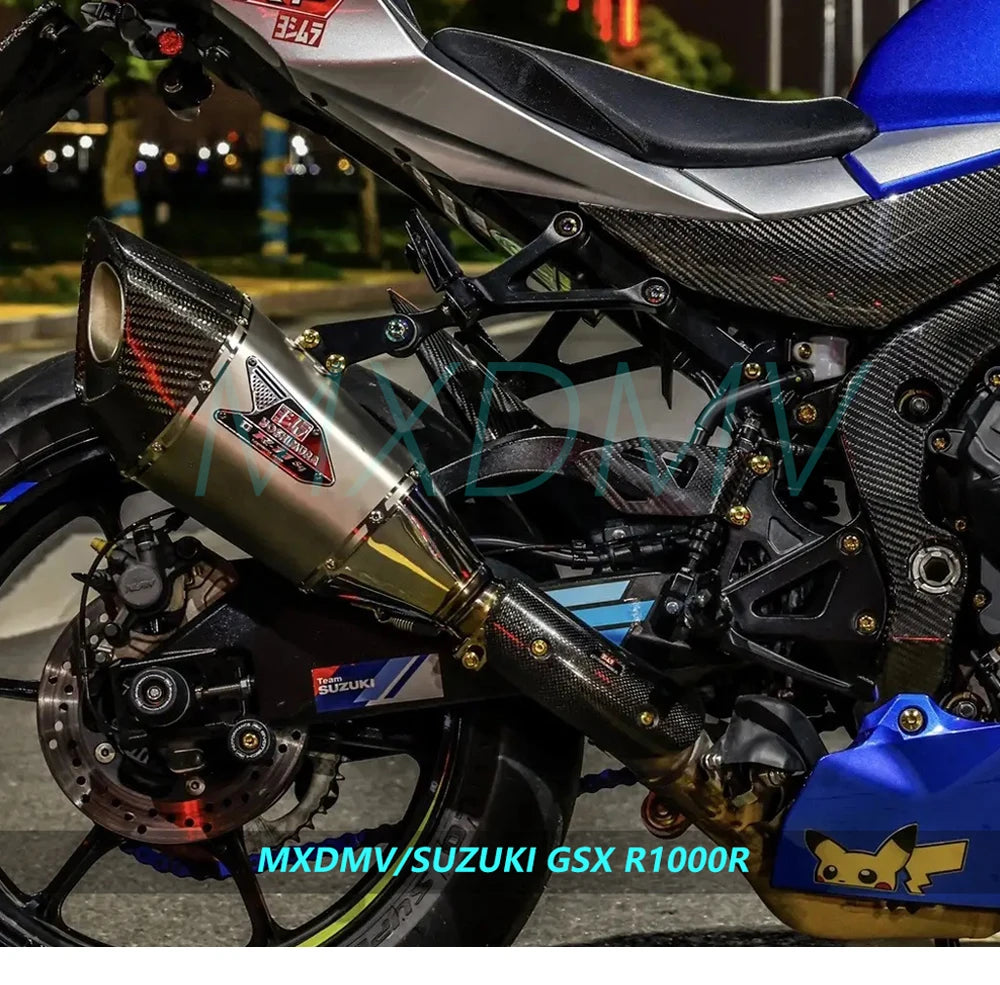 For Suzuki GSX-R1000R L7 2017-2022 2023 2024 Motorcycle 3K Dry Carbon FiberFender Fuel Tank Guard Side Panel Full Fairing Kits