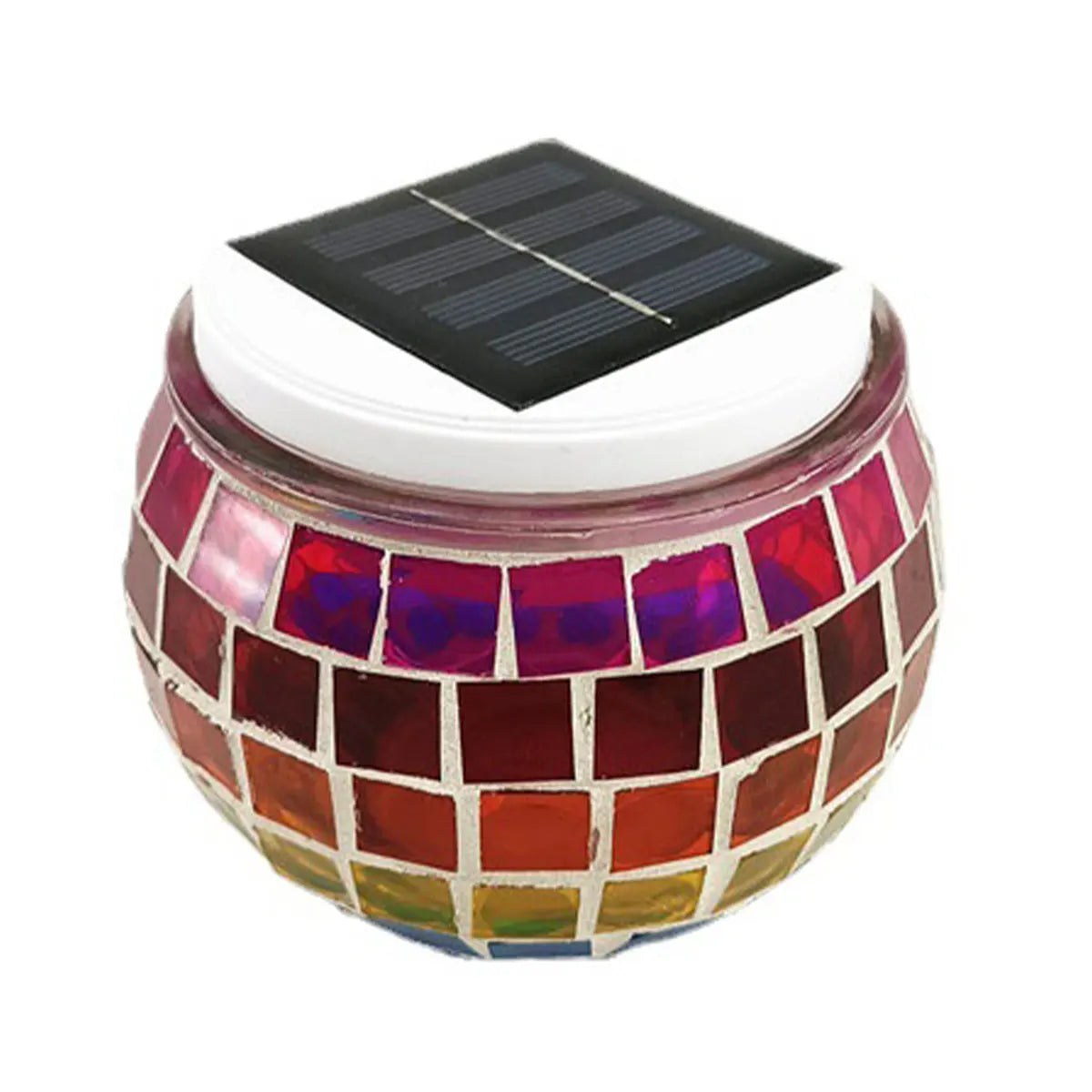 Mosaic LED Solar Hollow Light Lawn Lamp Outdoors Waterproof Outdoor Solar Lawn Light Colorful Changing Yard Balcony Lamps 2023