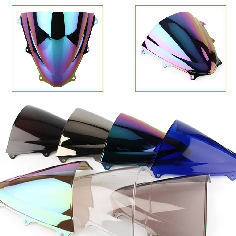 Windshield For Suzuki GSX-R GSXR 600 750 GSXR600 2011-2018 K11 Double Bubble WindScreen Motorcycle Accessories Fairing Deflector