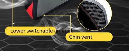 New Bluetooth motorcycle helmet for men and women, full coverage, anti-fog, full face motorcycle helmet