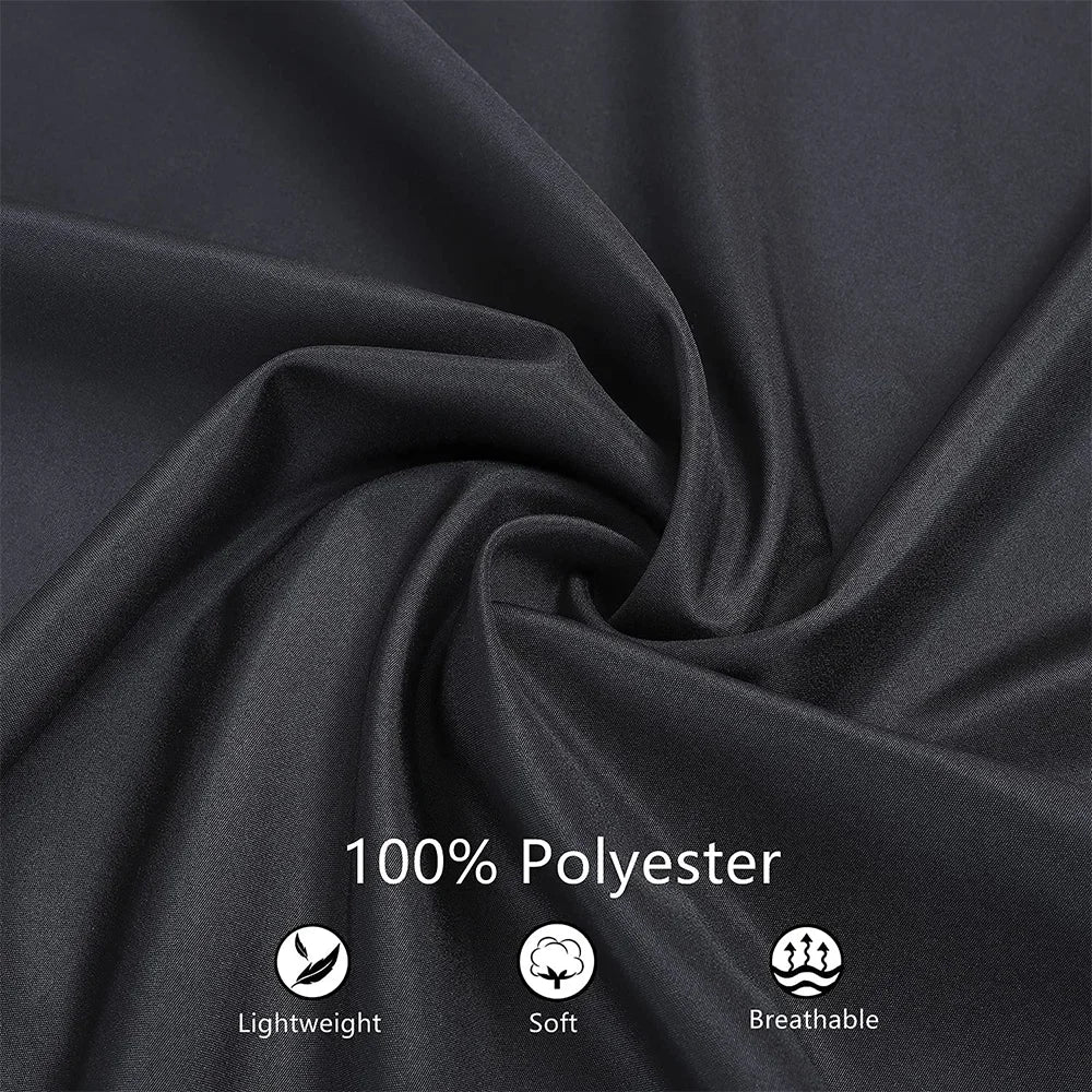 Professional Hairdressing Salon Nylon Cape with Closure Snap Barber Styling Cape Black Hair Cutting Accessories Customed Label