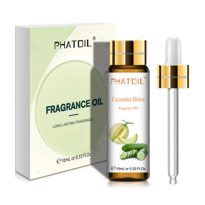 PHATOIL 1/3/9pcs 10ml Fruit Fragrance Oil Peach Strawberry Passion Fruit Cherry Mango Watermelon Apple Aroma Fragrance Oils