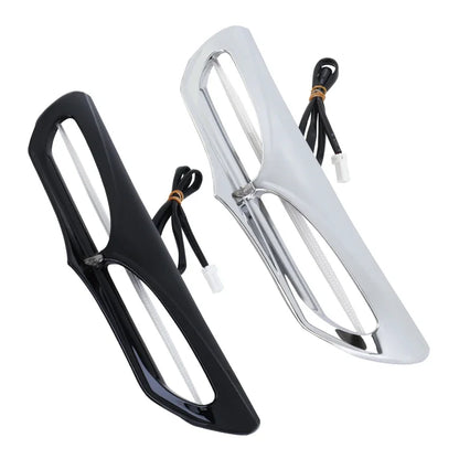 Motorcycle Batwing Fairing Vent Trim Accent LED Light For Harley Touring Electra Street Glide FLHTCU Tri Glide Ultra 2014–2022