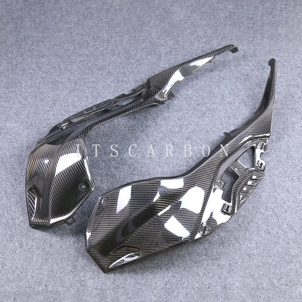 2025 For BMW S1000RR M1000RR 2023 2024 Pure Dry Carbon Fiber Winglets Rear Parts Fenders Tank Cover Fairing Kits