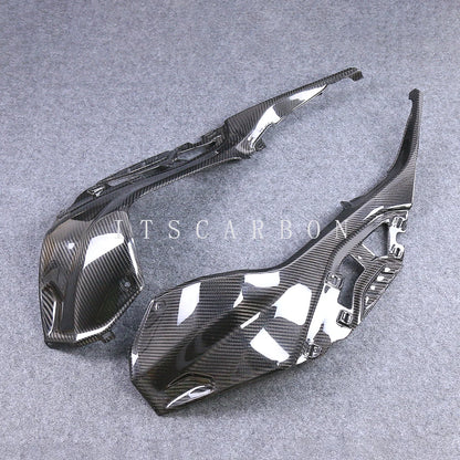 2025 For BMW S1000RR M1000RR 2023 2024 Pure Dry Carbon Fiber Winglets Rear Parts Fenders Tank Cover Fairing Kits