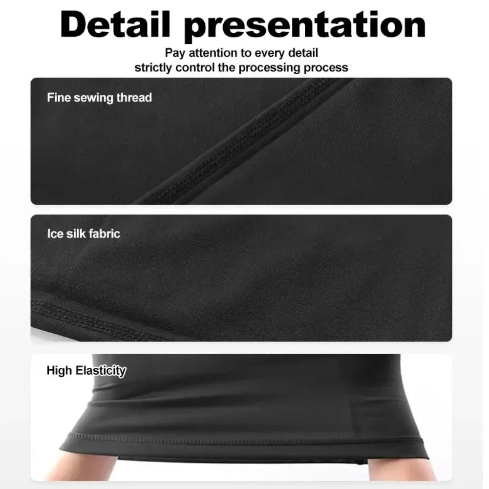 Cycling Face Mask Absorb Sweat Breathable Fishing Training Sport UV Face Scarf Neck Gaiter Summer Face Bandana Safety protection