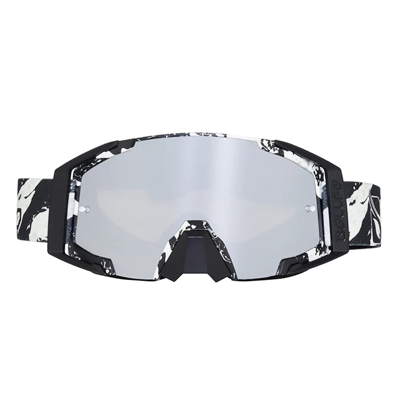 Youth MX Goggles with Tearoffs Windproof Motocross Glasses Men Dual-Cycle Defogging UV400 Protection Dirt Bike Enduro Goggles