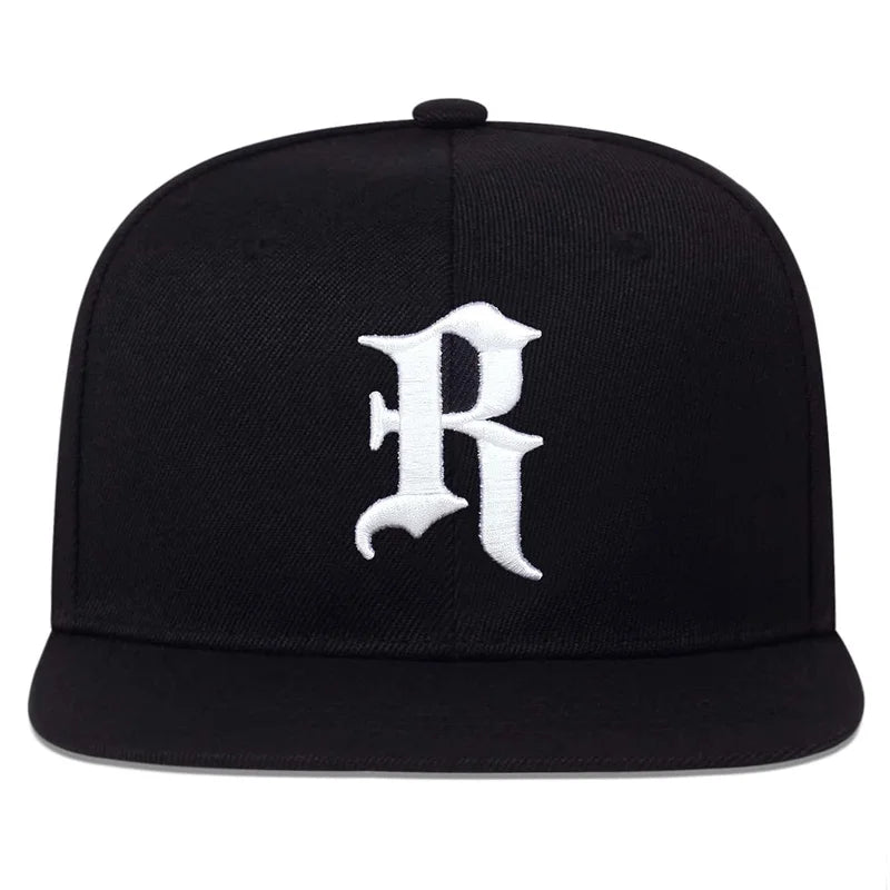 1piece Unisex R Letter Side Planet Embroidery Hip Hop Hat Outdoor Adjustable Sunscreen Leisure Hat Spring Autumn Travel Vacation