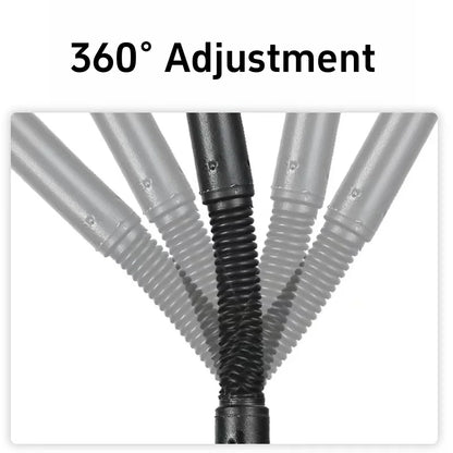 For 1-2 Person Fishing Umbrella Double Vinyl Coating Sunshade Windproof Waterproof Outdoor Stand Umbrella With Ground Insert