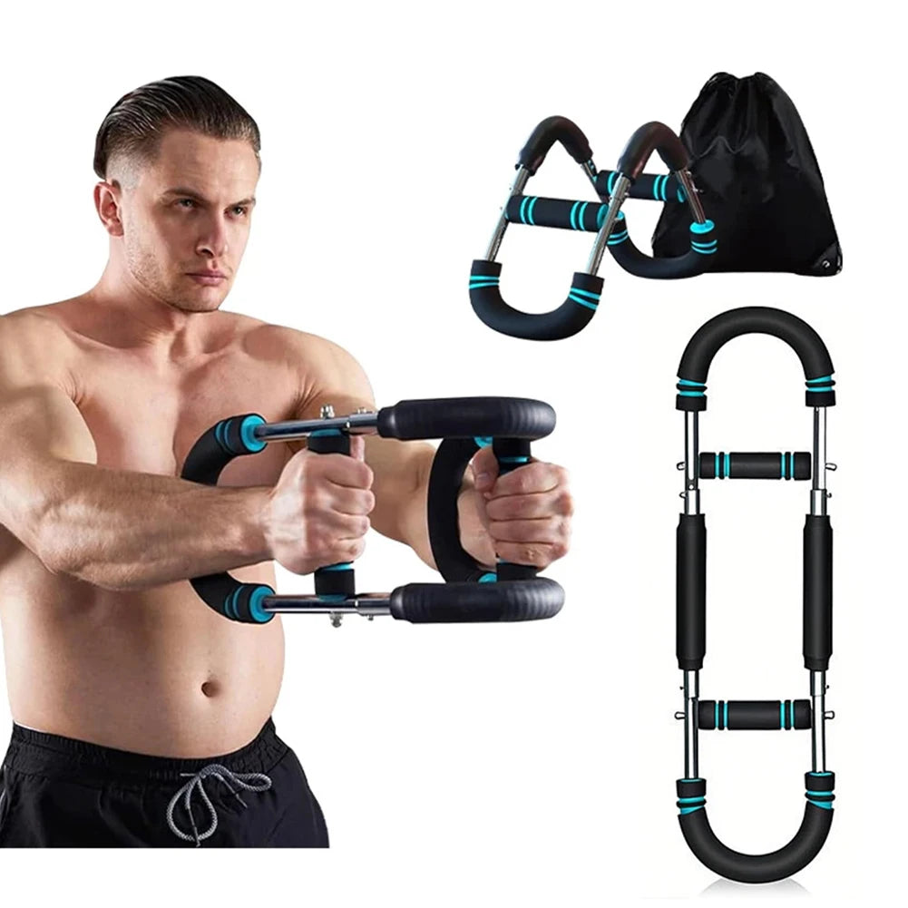 Twister Arm Trainer U-Shaped Arm Chest Exerciser Adjustable Chest Workout Equipment for Muscle Building Workout Gym
