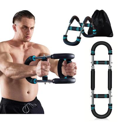 Twister Arm Trainer U-Shaped Arm Chest Exerciser Adjustable Chest Workout Equipment for Muscle Building Workout Gym