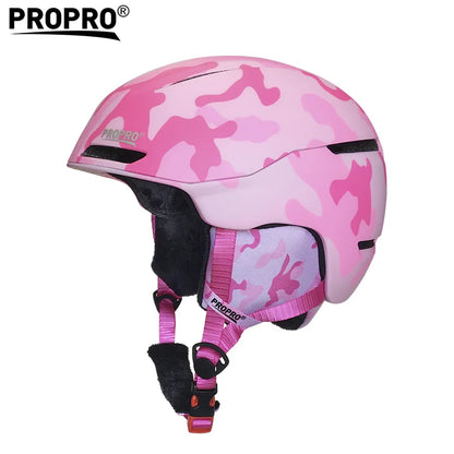 PROPRO Light Ski Helmet With Safety professional Ski Snowboard   motorcycle Integrally-Molded Skiing Snow Husband Men Women