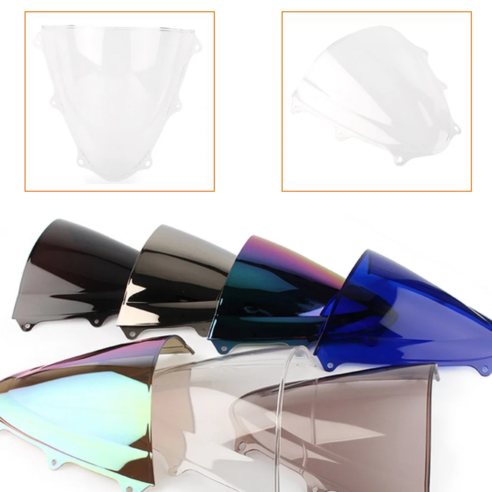 Windshield For Suzuki GSX-R GSXR 600 750 GSXR600 2011-2018 K11 Double Bubble WindScreen Motorcycle Accessories Fairing Deflector