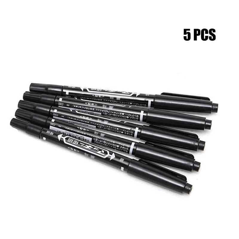 2/5/15pcs Tattoo Skin Marker Pen Microblading Permanent Makeup Piercing Marker Waterproof Tattoo Body PMU Tattoo Accessories