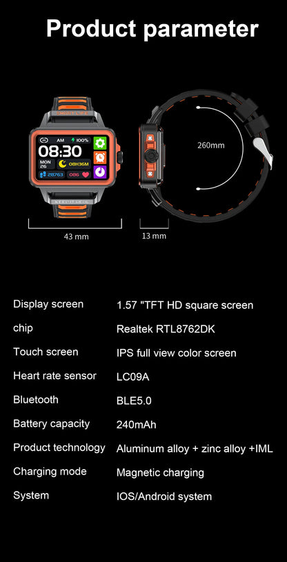 2025 Newest Smart Watch for Men Women S666 Heart Rate Monitor Waterproof Bracelet Sport Smartwatch for IOS Android Xiaomi Phone