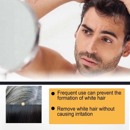 Hair Darkening Shampoo Bar White Hair To Black Shampoo Soap Black Hair Shampoo Cover Grey Hair Soap Conditioner Repair Essence