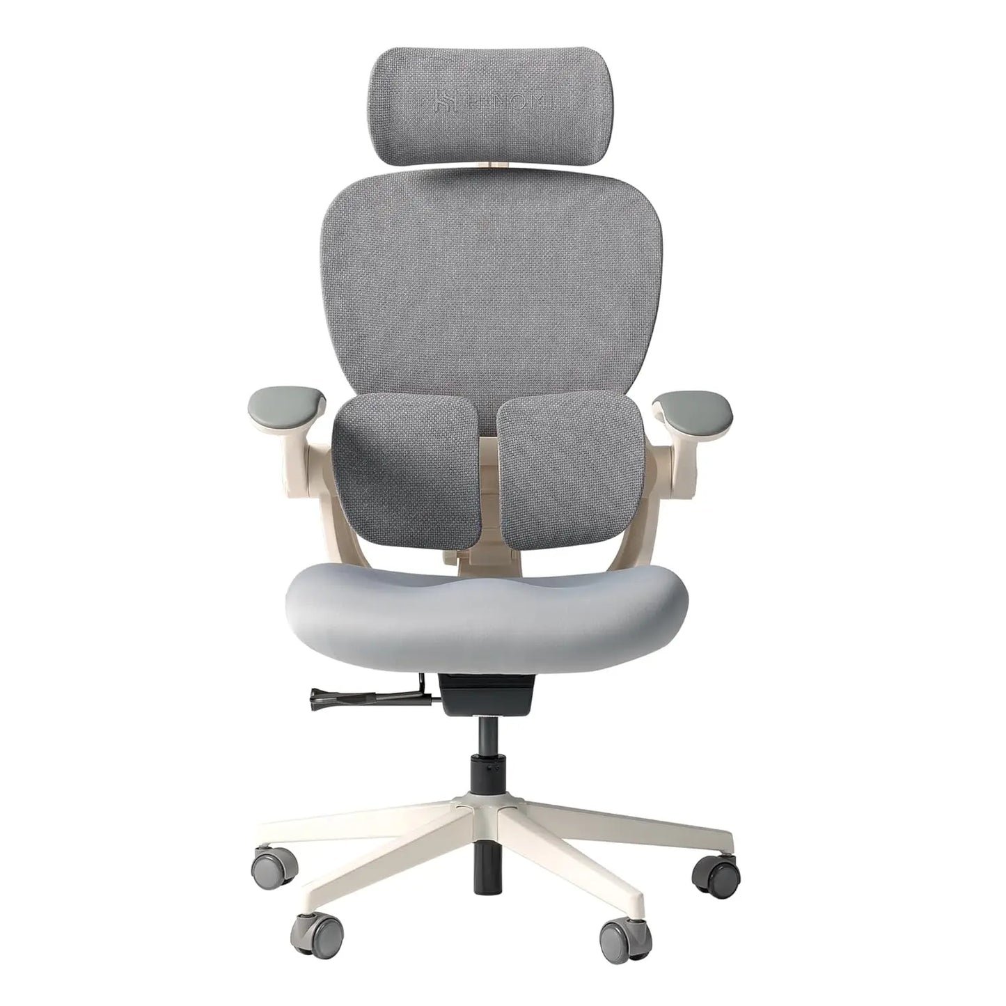 Q2 Ergonomic Office Chair with Lumbar Support & Adjustable Headrest, Cushion Seat with Flip-Up Arms, Reclining, Customized