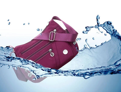 Crossbody for Women Waterproof Tote Casual Nylon Purse Handbag RFID Lightweight Messenger Bag