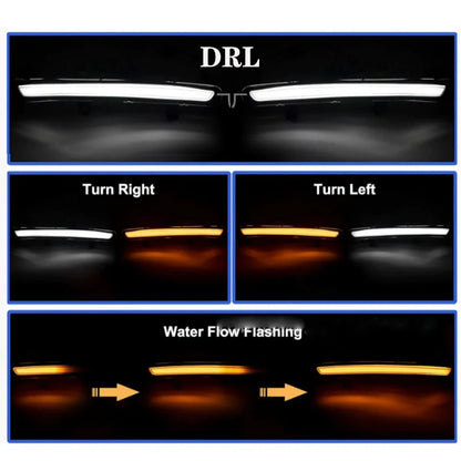 Turn Signal Batwing Fairing Light Fit For Harley CVO Street Glide 2023-2024