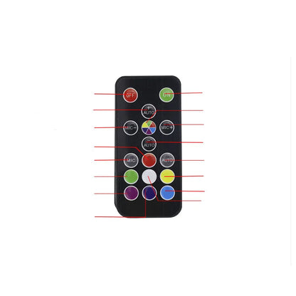 100W LED Strobe light Sound/Adjustable speed/Auto Control LED White Flash Light Disco Party Home Music Show Stage Projector