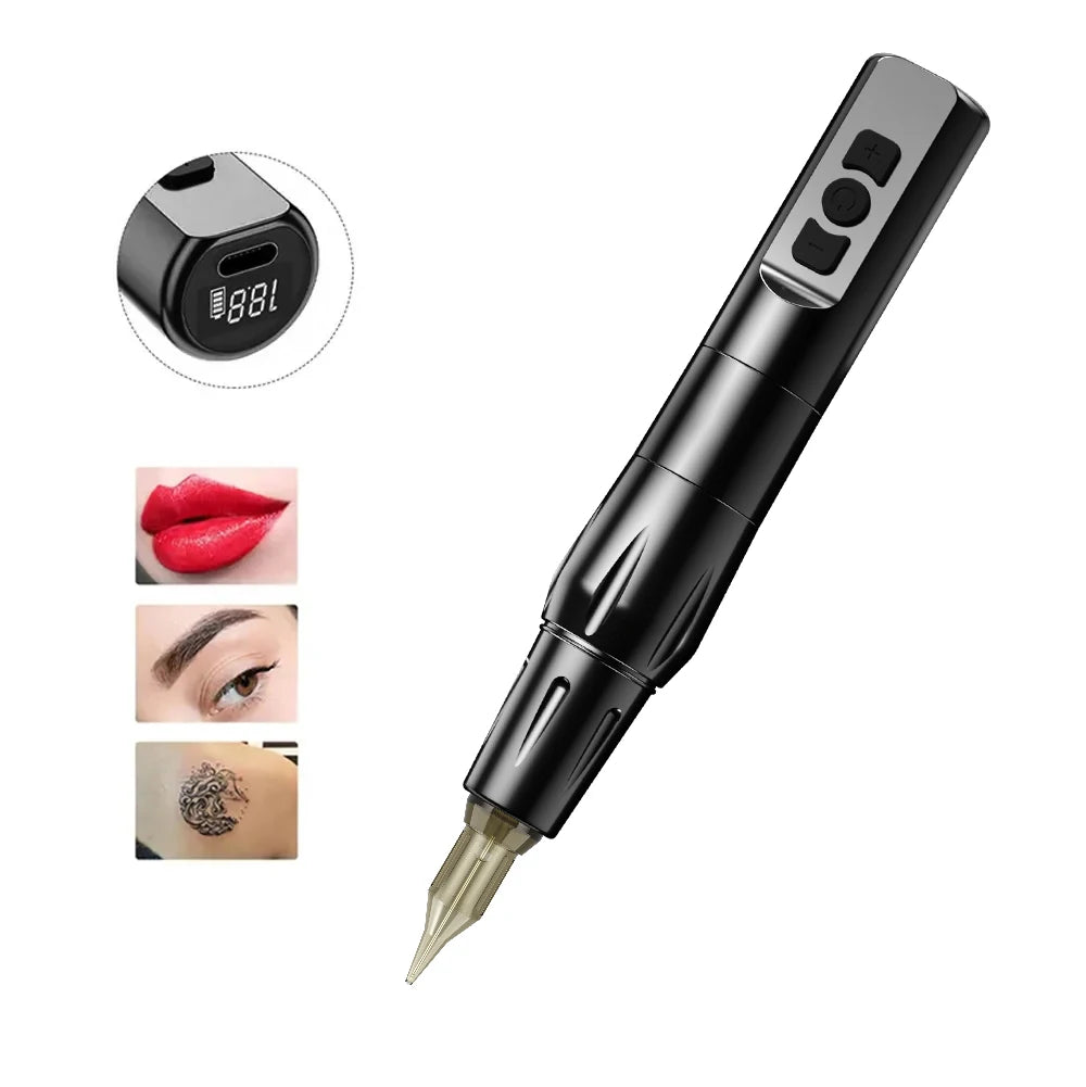 Clearance sale Wireless Tattoo Machine Rotary Tattoo Pen Original German Motor Power Battery Fast Charge Stroke 3.5mm