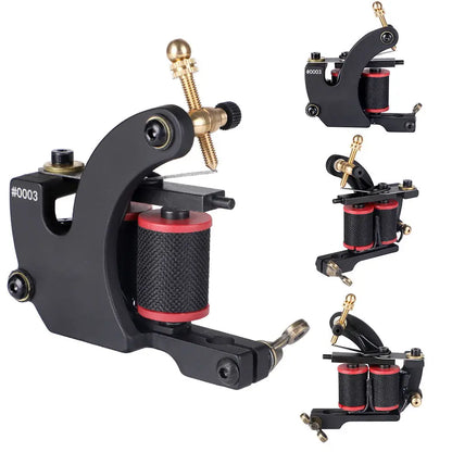 Stigma Professional Top Quality Tattoo Machine Iron Fine Lining Wrap Coils Guns Tattoo Supply Permanent Makeup