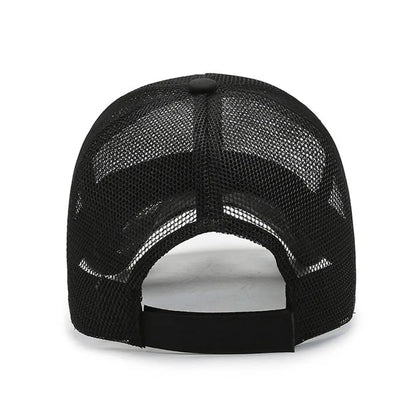Quick Dry Outdoor Sports Adjustable Fashion Full Mesh Hats Baseball Cap Sun Protection Caps Summer Sunscreen Hats