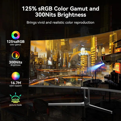 32 Inch Curved 240Hz Gaming Monitor High Refresh Rate, FHD 1080P Gaming PC Monitor HDMI DP1.4, Curved 1500R, 1Ms MPRT, HDR