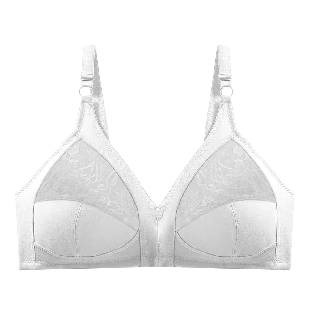 TOP Push Up Bra Plus Size Bras for Women Full Coverage D E F Cup Seamless Underwear Cotton Bh 115E 110E 105E 100E 95E 90E85E C02