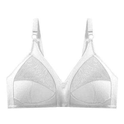TOP Push Up Bra Plus Size Bras for Women Full Coverage D E F Cup Seamless Underwear Cotton Bh 115E 110E 105E 100E 95E 90E85E C02