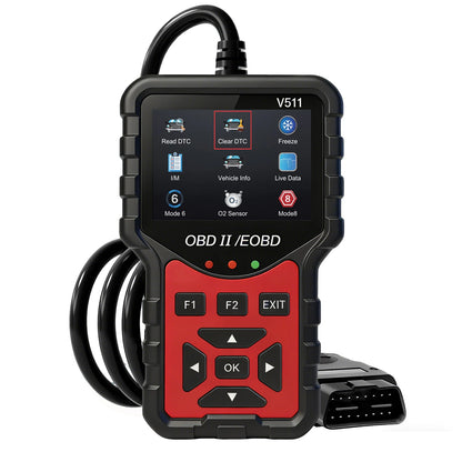 2025 New Model, Supports 8 Languages, Professional Obd2 Car Diagnostic Tool, Direct Sales from the Manufacturer, V511 Professional Code Reader and Scan Tool, Clears Fault Codes, Real-Time Data Stream, Enhanced Engine Fault Co