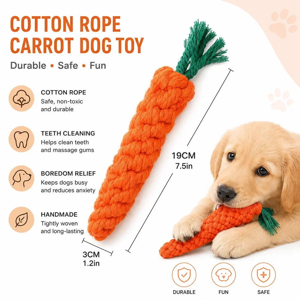 Pet Plush Toy with Squeaker Cat Dog Puzzle Toy Soft Durable Companion Teeth Cleaning Chew Toy Chew Resistant Design Pet Supplies