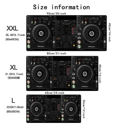 DJ controller Mouse Pad  Computer New XXL MousePads Keyboard Mouse Mat Gamer Soft Office Carpet Table Mats Long Mouse Pad