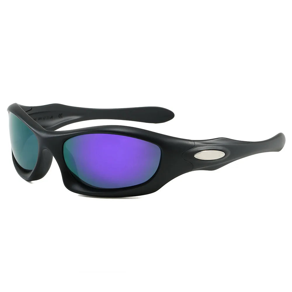 Retro Oval Round Frame Sunglasses 2026 New Outdoor Cycling Driving Sun Glasses Vintage Style UV400 Protection Unisex
