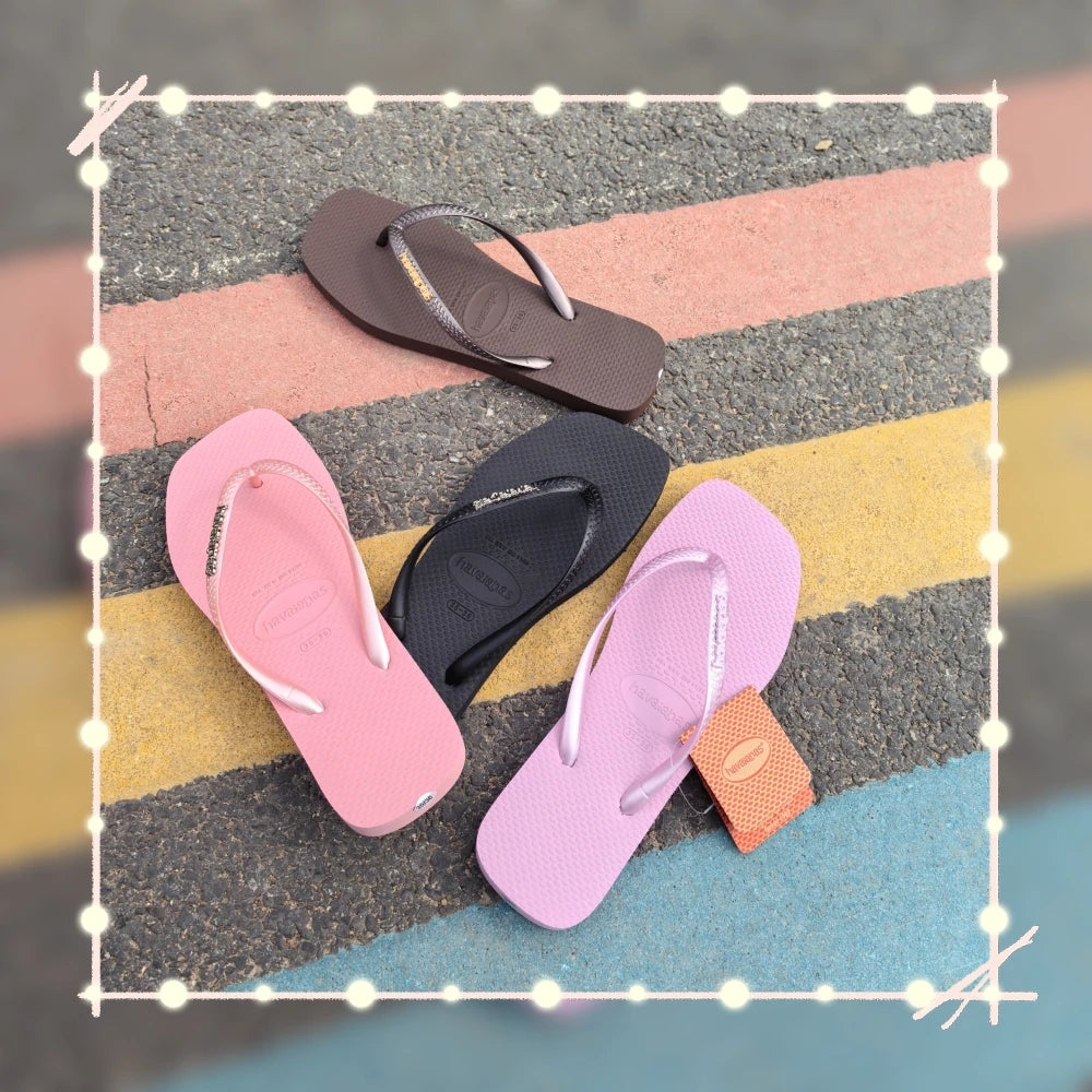 Summer 2026 New Women's Square Toe Flip Flops Outdoor Beach Sandals Luxury Women's Casual Slippers Size 35-42 Women's Shoes