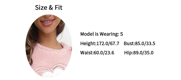 Women Nightgown Nightdress Winter Plush Sleepwear Dress Soft Comfort Long Sleeve Pajama Thicken Flannel Nightwear Home Clothing