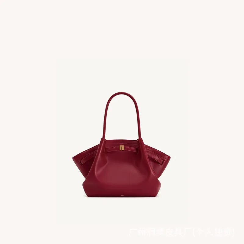 JW PEI Dumpling Bag, New Style, Genuine Leather, Small Size, Women's Shoulder Bag, Handbag, Crossbody Bag