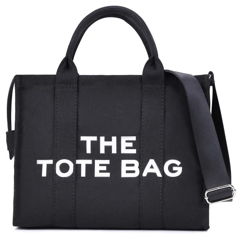 THE TOTE BAG Designer Fashion Handbag Shoulder Strap Crossbody Handbag Adjustable Large Capacity Canvas Women's Bag