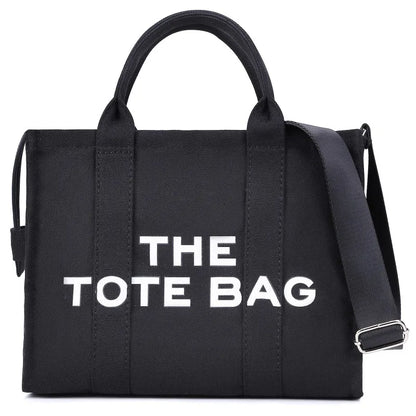 THE TOTE BAG Designer Fashion Handbag Shoulder Strap Crossbody Handbag Adjustable Large Capacity Canvas Women's Bag