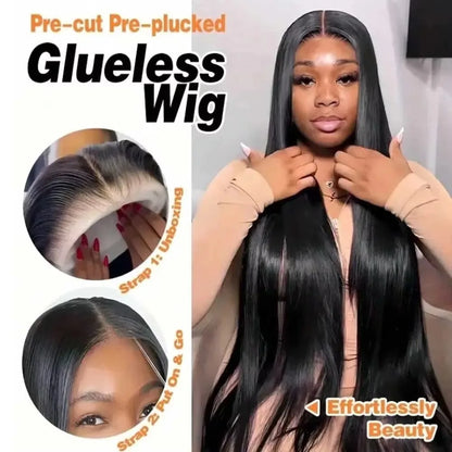 40 Inch Wigs 100% Human Hair 13x4 Hd Iace Frontal 13x6 Hd Brazilian Lace Frontal Wig 200% Density Straight Hd Transparent 13x4 Wigs