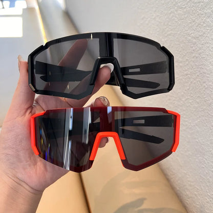 1/2pcs Cycling Sunglasses Women UV400 Sandproof Eye Protector Sun Glasses Outdoor Sports Goggle Protection Anti Radiation Lens
