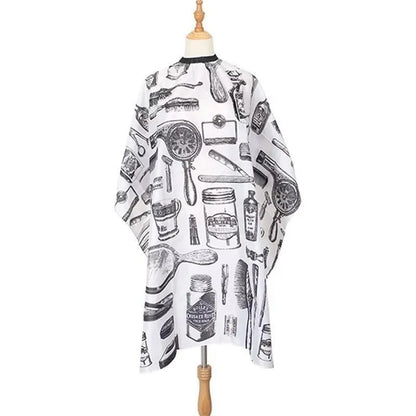 1PCS Professional Hair Cutting Apron Salon Barber Cape Hair Cutting Waterproof Cloth Hair Cutting Apron Barber Accessories