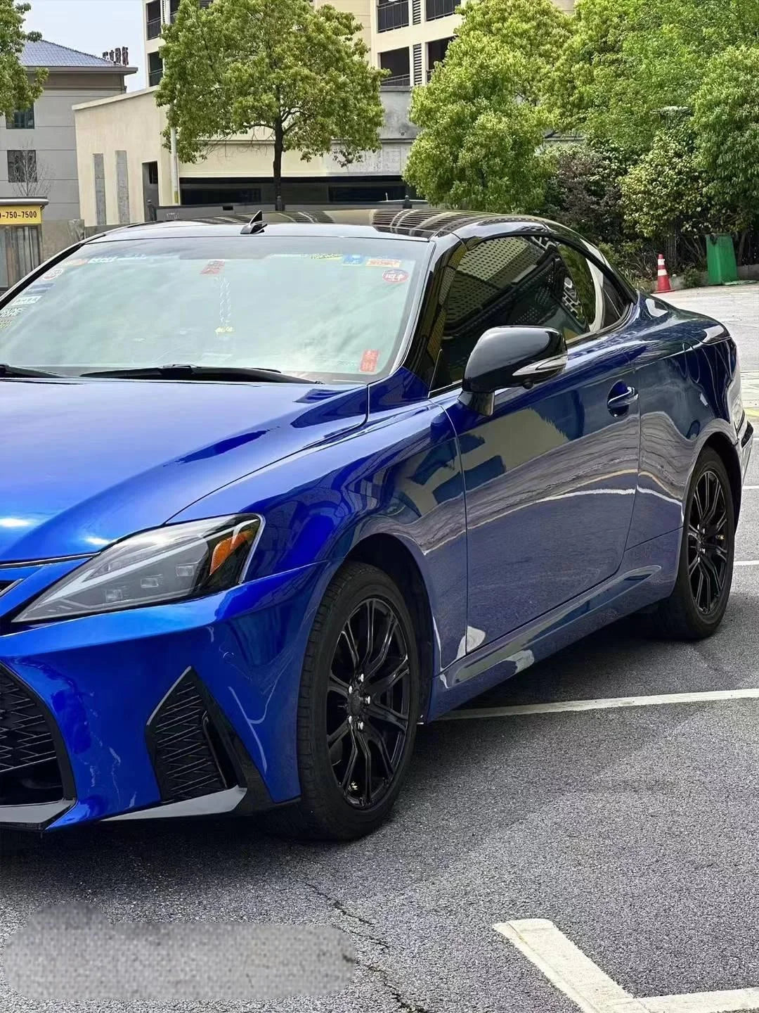 Ultra Glossy Candy Vinyl Car Vehicle Wraps Gloss Metallic Blue Foil Film Air Bubble Free