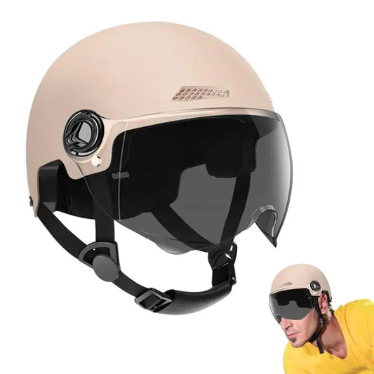 Classic Motorcycle Helmet Retro Scooter Half Helmet Vintage Men woman Ultra Light Cycling Helmet Road Bike Bicycle Motorcycle