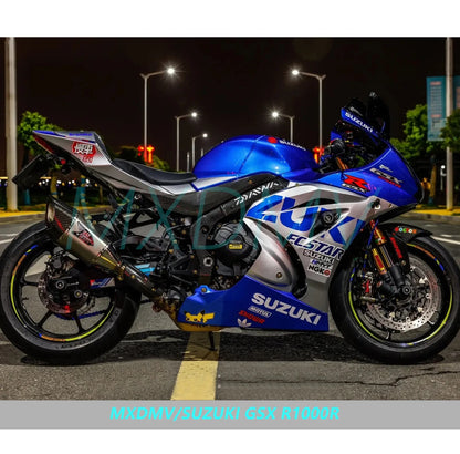 For Suzuki GSX-R1000R L7 2017-2022 2023 2024 Motorcycle 3K Dry Carbon FiberFender Fuel Tank Guard Side Panel Full Fairing Kits
