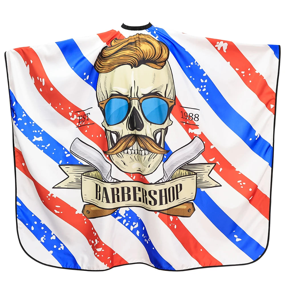 Multiple Styles Barber Apron Classics Hair Cape Antistatic Hair Profiling Hairdresser Hairdress Gown Salon Hair Cutting  Tools